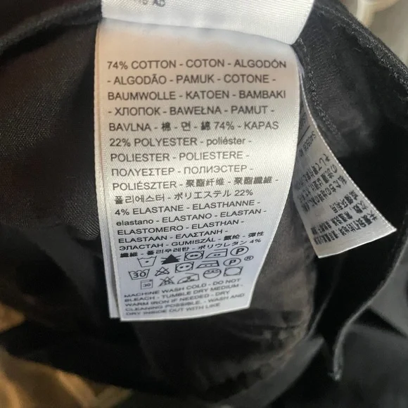 721 Levi’s Black Skinny Jeans - Picture 9 of 15